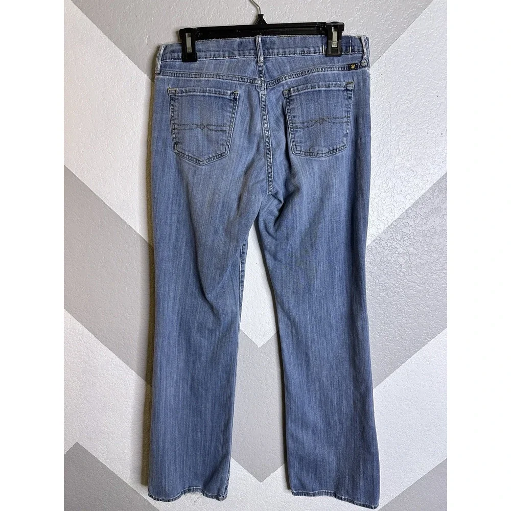 Lucky Brand Jeans Womens 8 / 29 Blue Sweet N Low Flared Denim Pants (30x30) - Picture 9 of 11